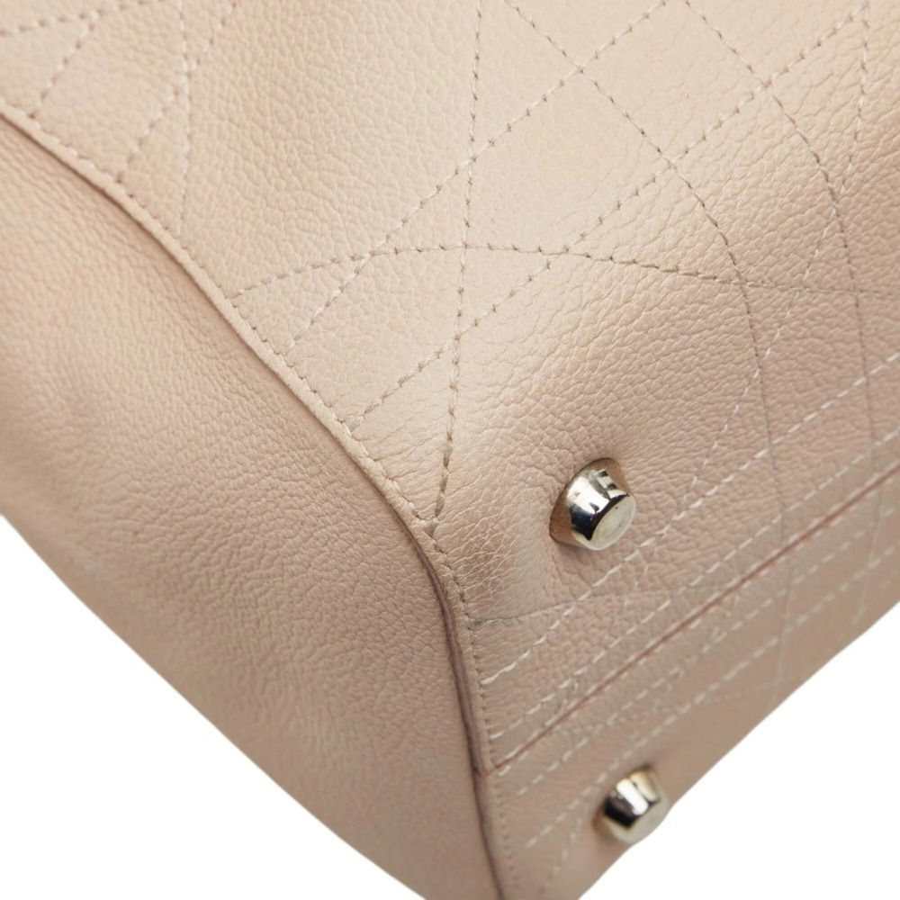CHRISTIAN DIOR Pink Leather Shoulder Bag - Picture 7 of 11